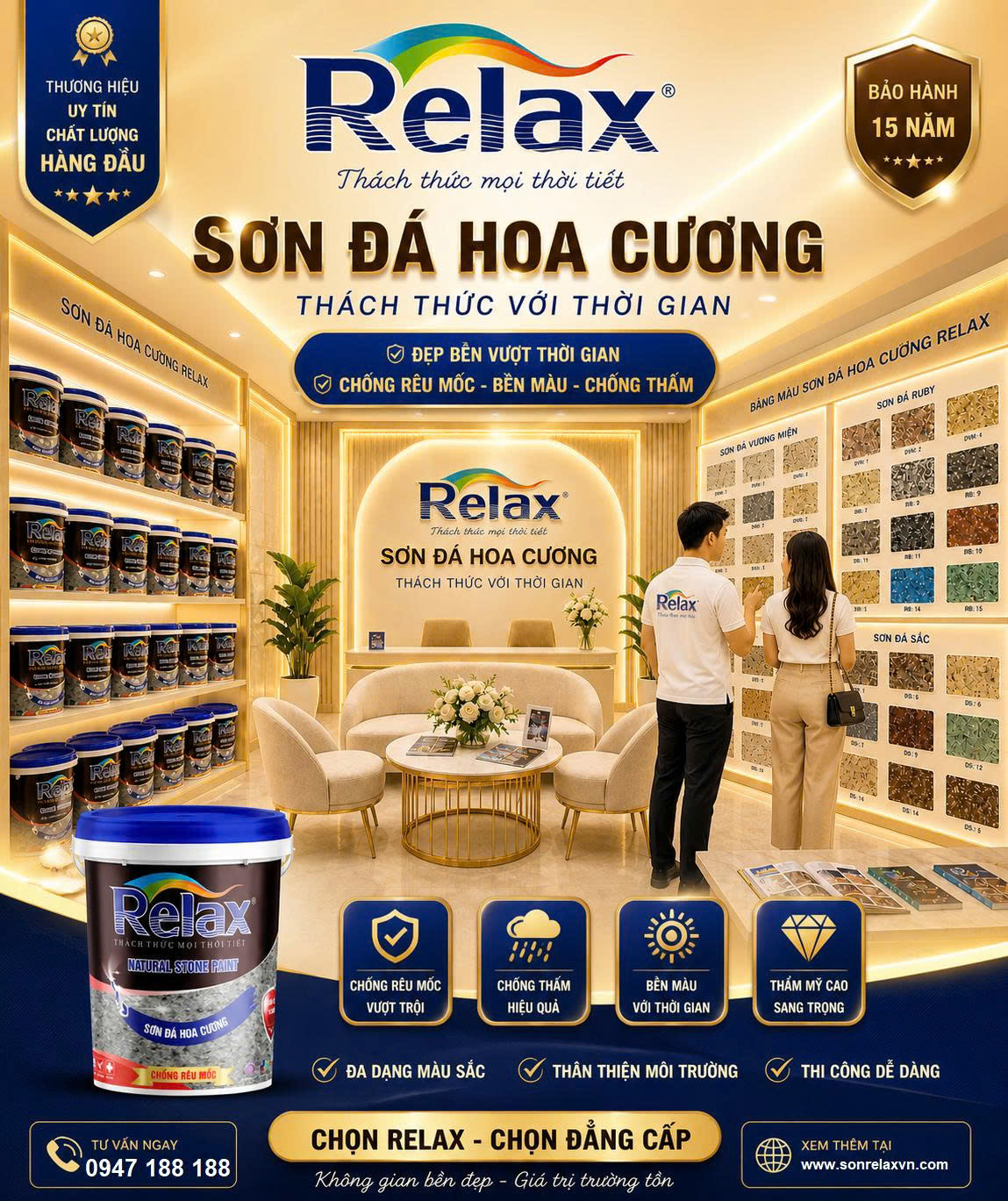 SƠN ĐÁ HOA CƯƠNG RELAX